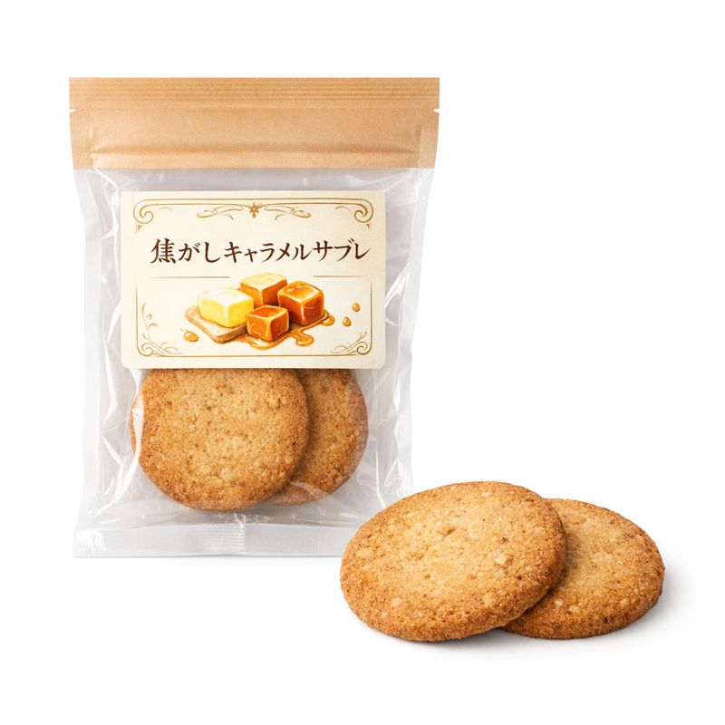 焦がしキャラメルサブレ