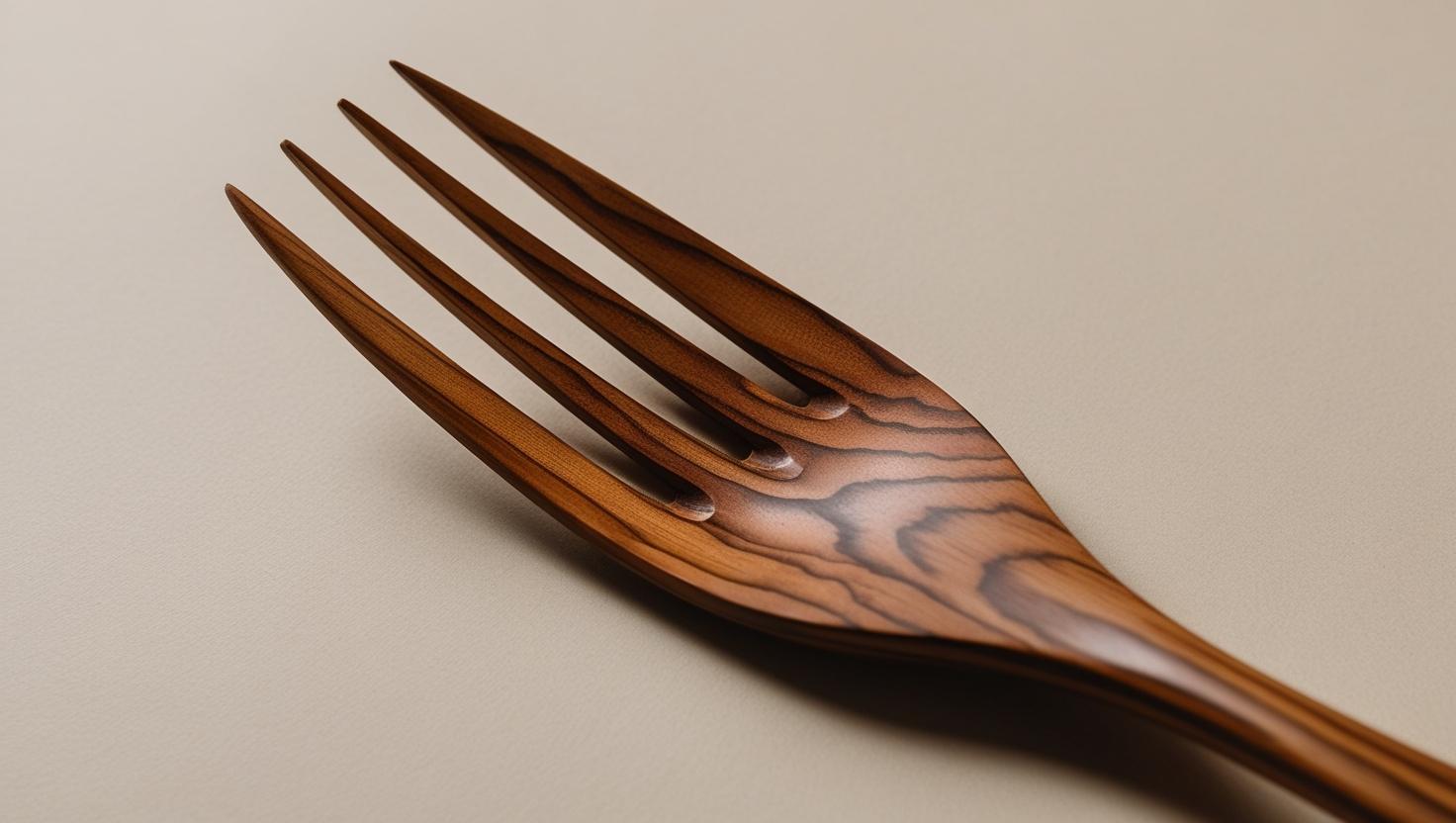 フォーク　木製